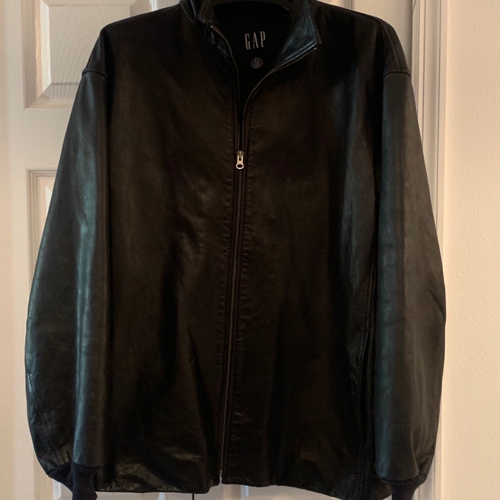 Men’s leather jacket